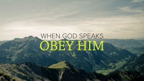 Obey Him